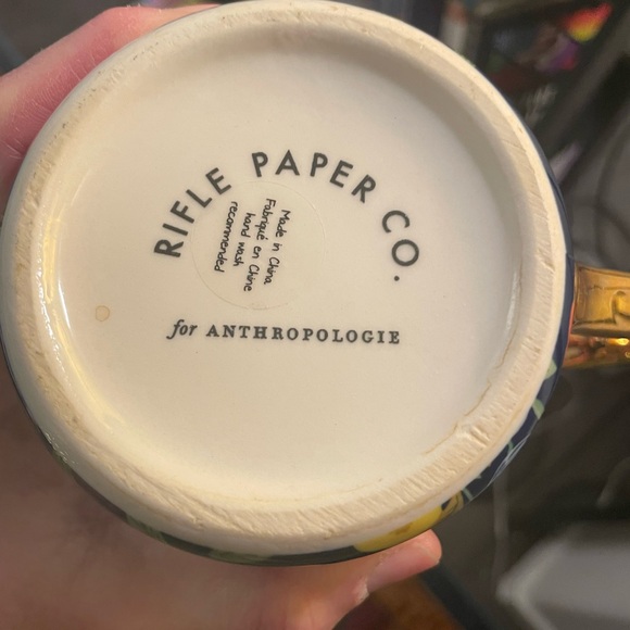 Rifle Paper Company for Anthropologie “L” mug - Picture 8 of 10
